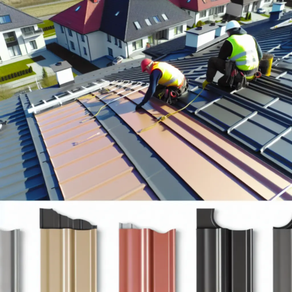 Profesjonalny montaż wysokiej jakości dachu przez zespół Polskaroofing