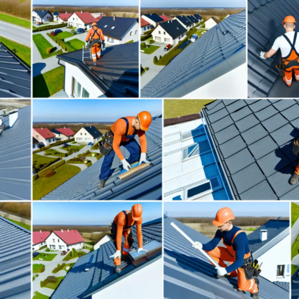 Kadra zarządzająca Polskaroofing podczas spotkania strategicznego