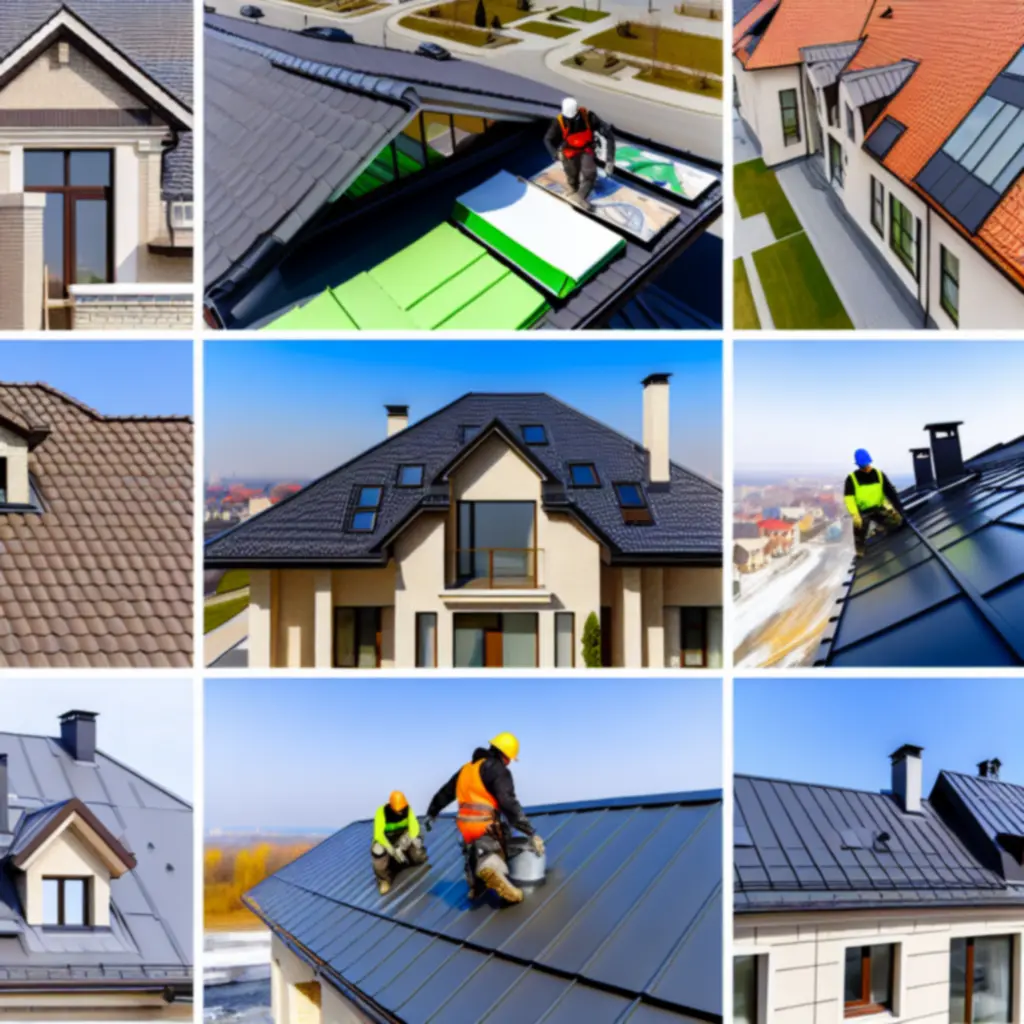 Nowy dach domu jednorodzinnego zrealizowany przez Polskaroofing