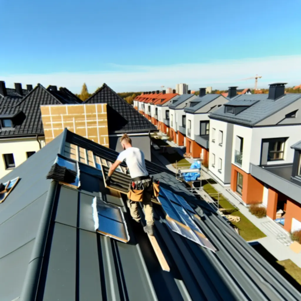 Przykładowe zrealizowane pokrycia dachowe na budynkach mieszkalnych i komercyjnych