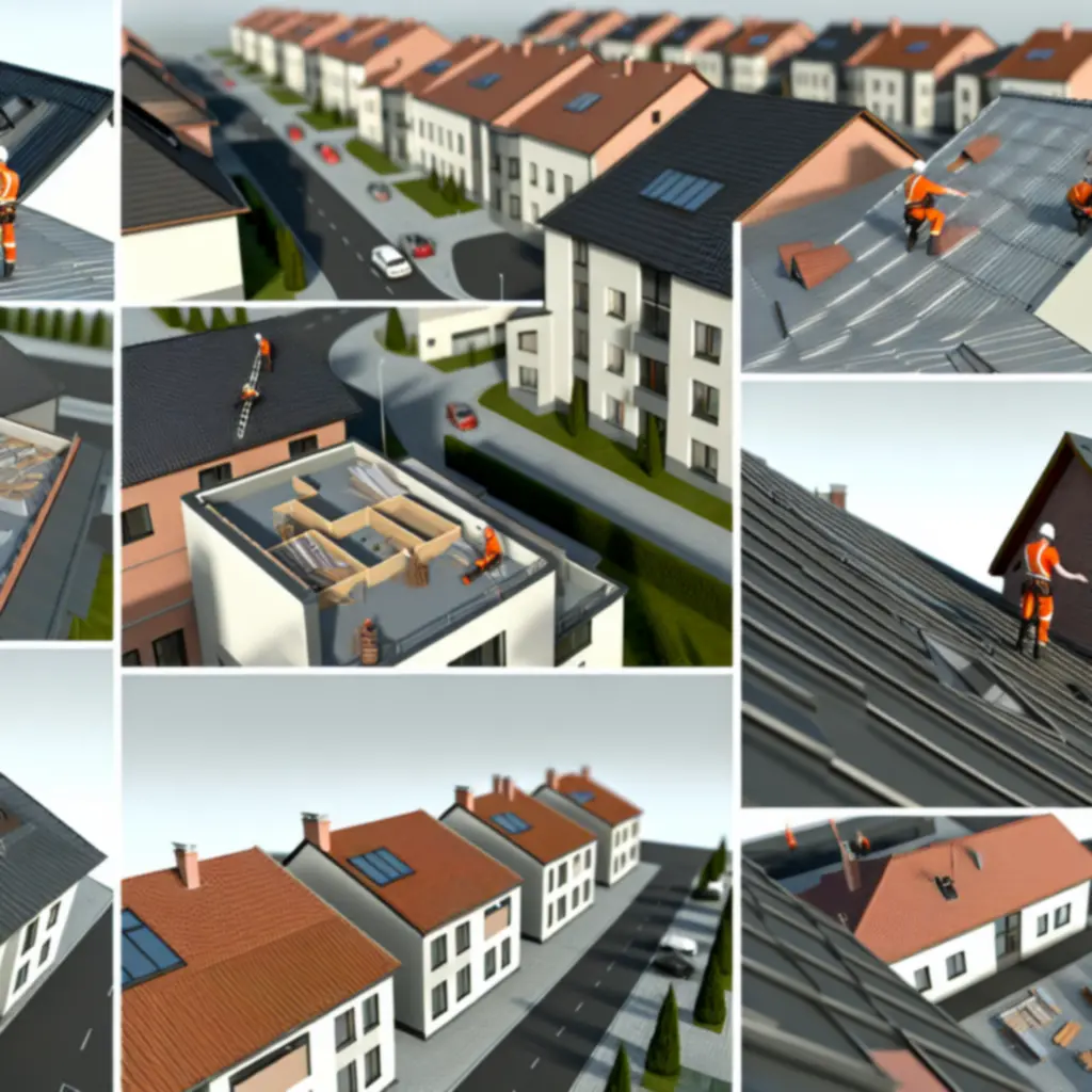 Nowoczesna izolacja dachu wykonana przez firmę Polskaroofing